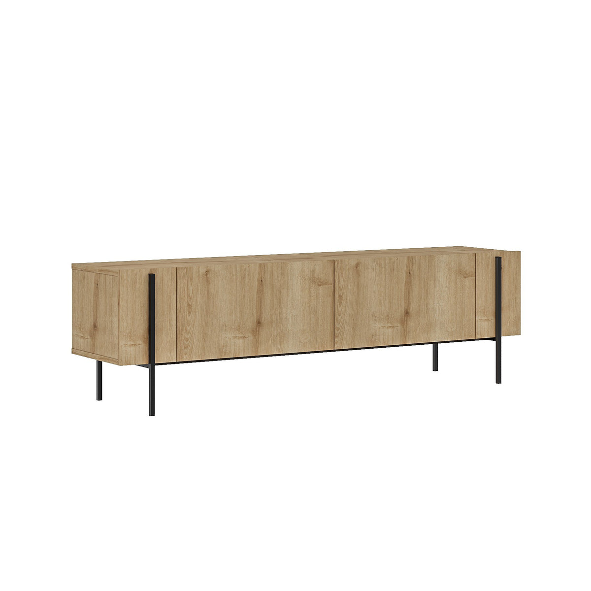 Έπιπλο Τηλεόρασης Rigani Δρυς Sapphire 160x31.4x45.6 εκ. Μελαμίνης