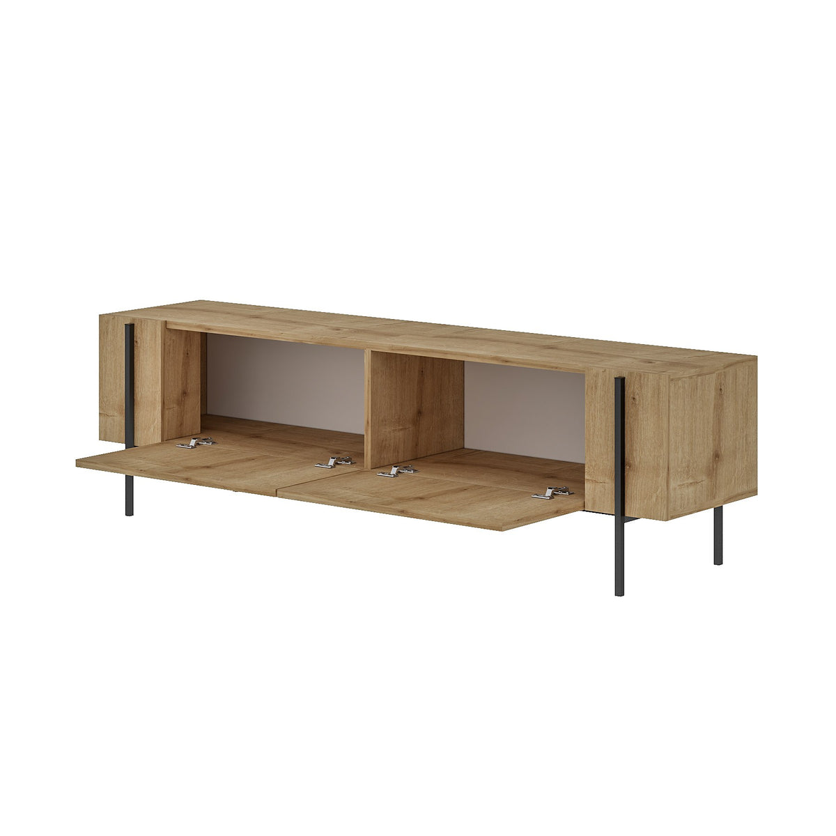 Έπιπλο Τηλεόρασης Rigani Δρυς Sapphire 160x31.4x45.6 εκ. Μελαμίνης