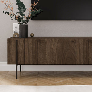 Έπιπλο Τηλεόρασης Rigani Καρυδί 160x31.4x45.6 εκ. Μελαμίνης