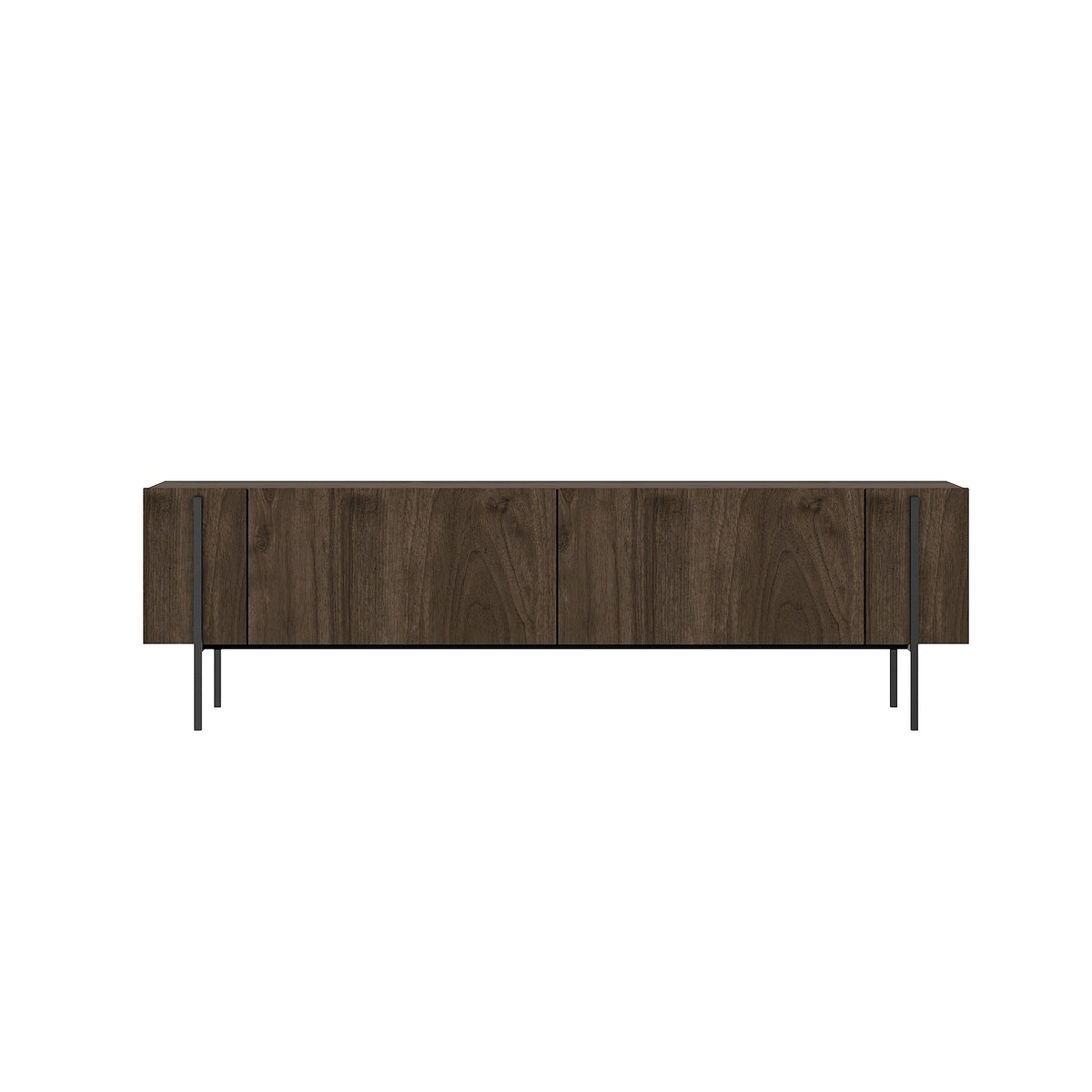 Έπιπλο Τηλεόρασης Rigani Καρυδί 160x31.4x45.6 εκ. Μελαμίνης