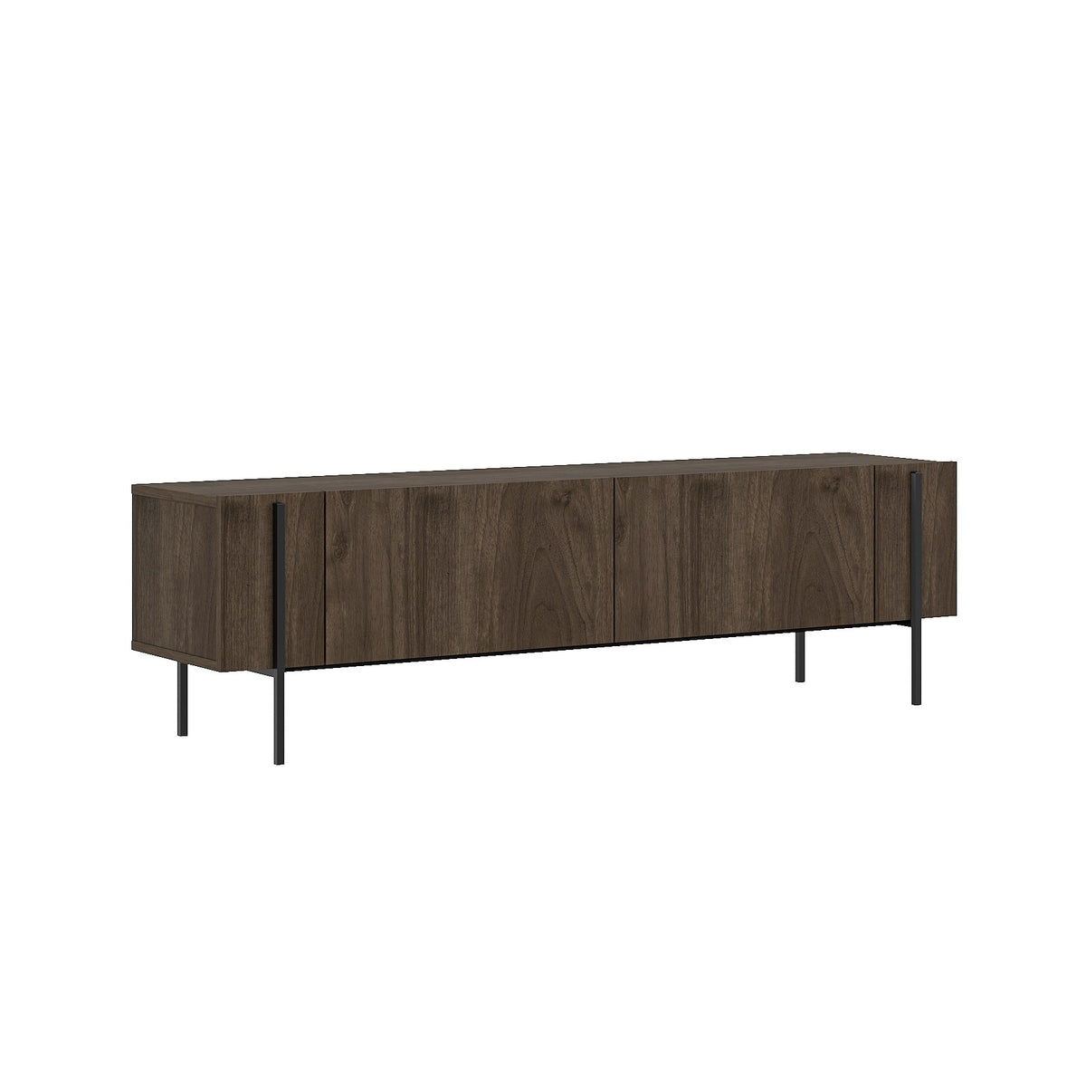 Έπιπλο Τηλεόρασης Rigani Καρυδί 160x31.4x45.6 εκ. Μελαμίνης