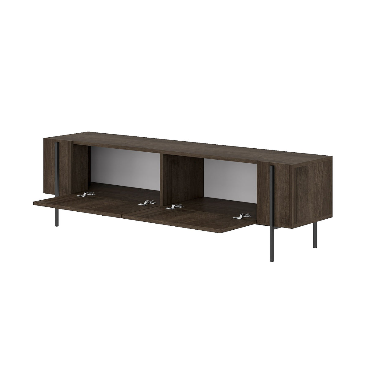 Έπιπλο Τηλεόρασης Rigani Καρυδί 160x31.4x45.6 εκ. Μελαμίνης
