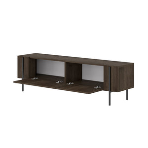 Έπιπλο Τηλεόρασης Rigani Καρυδί 160x31.4x45.6 εκ. Μελαμίνης