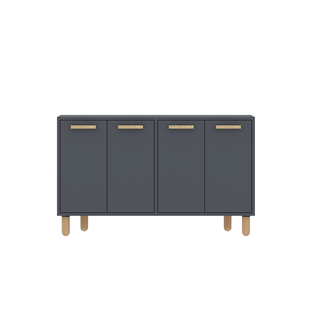 Κονσόλα Gavrio Ανθρακί 120x29.6x73.6 εκ. Μελαμίνης