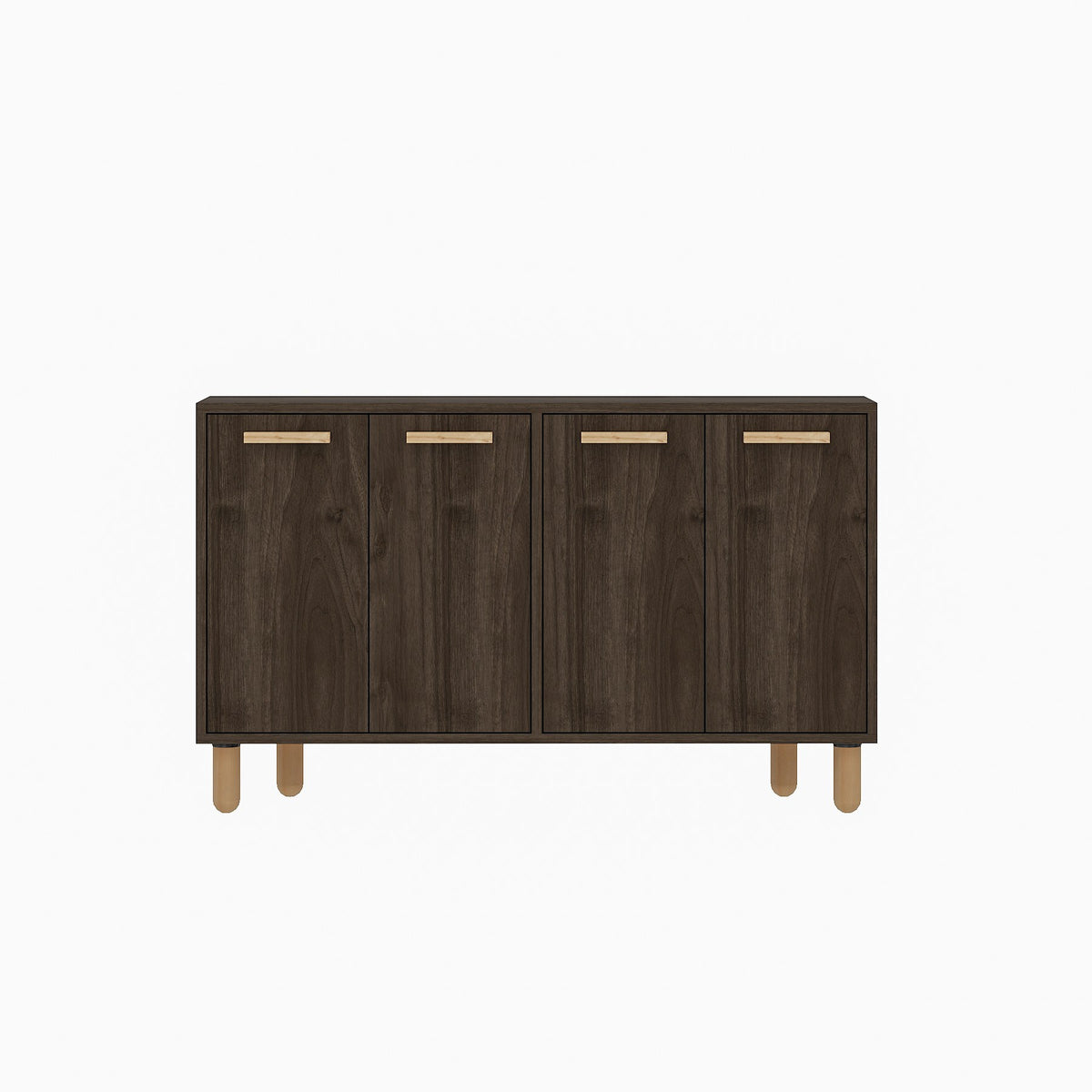 Κονσόλα Gavrio Καρυδί 120x29.6x73.6 εκ. Μελαμίνης - Pakobazaar