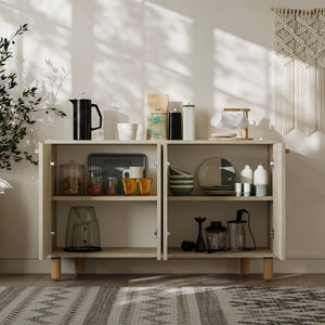 Κονσόλα Gavrio Travertine 120x29.6x73.6 εκ. Μελαμίνης - Pakobazaar