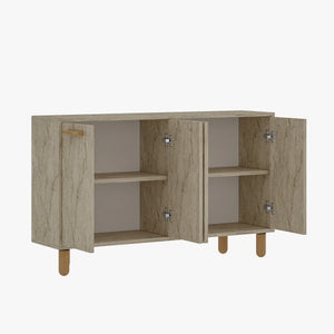 Κονσόλα Gavrio Travertine 120x29.6x73.6 εκ. Μελαμίνης - Pakobazaar