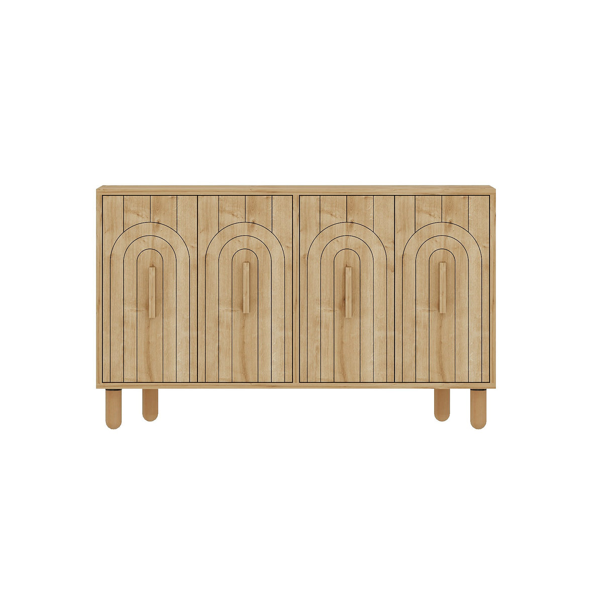 Κονσόλα Limenaria Δρυς Sapphire 120x29.6x73.6 εκ. Μελαμίνης