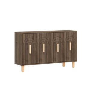 Κονσόλα Limenaria Καρυδί 120x29.6x73.6 εκ. Μελαμίνης