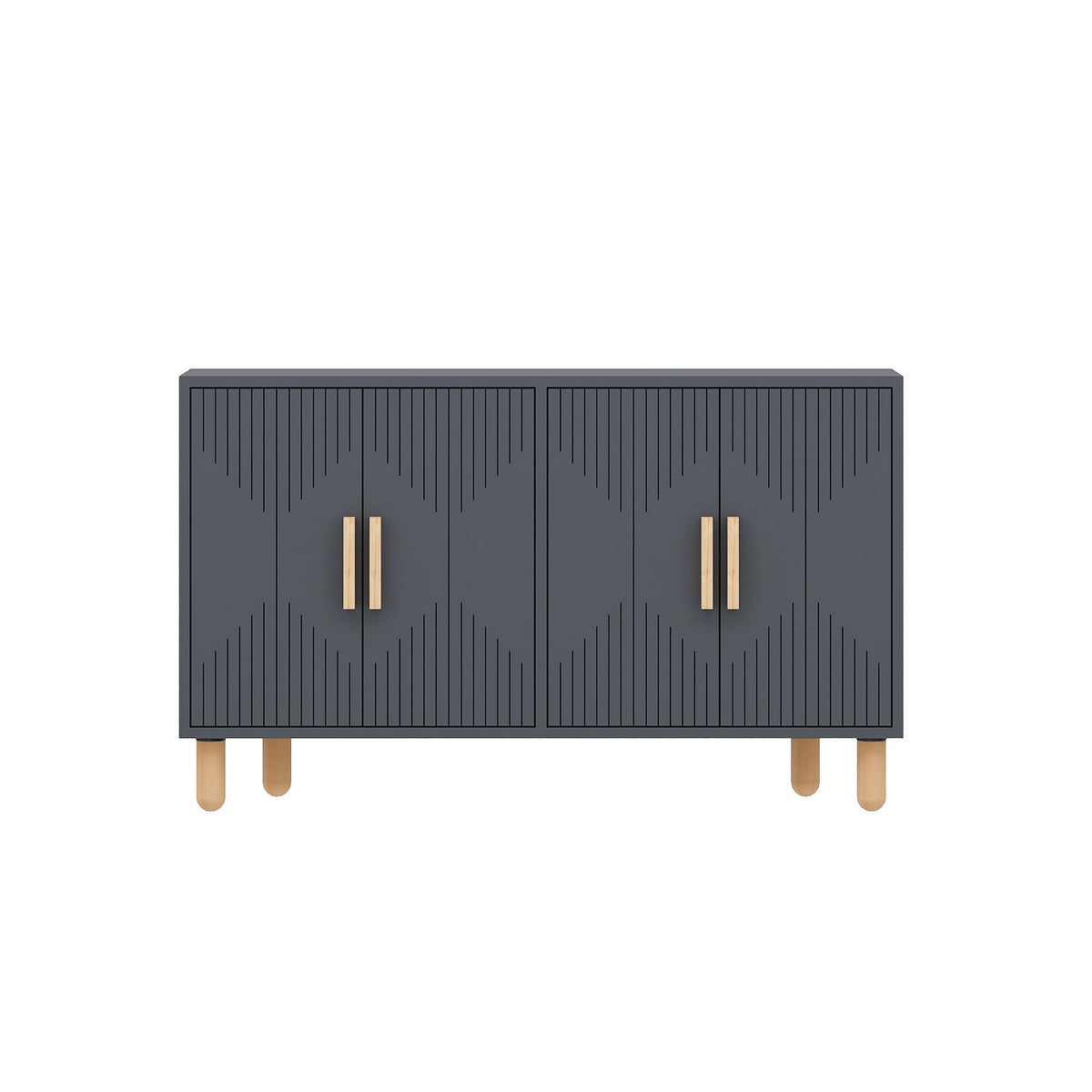Κονσόλα Elios Ανθρακί 120x29.6x73.6 εκ. Μελαμίνης