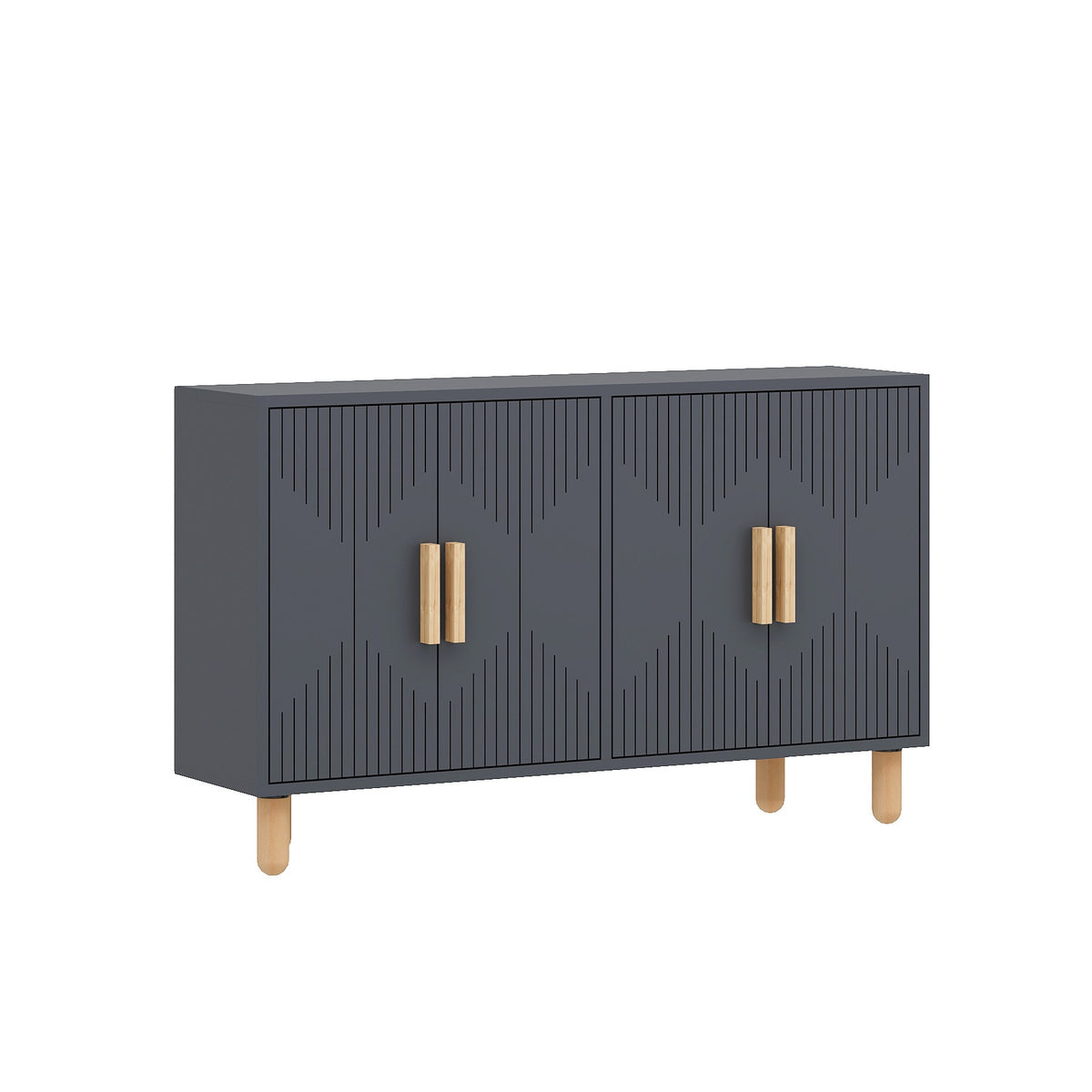 Κονσόλα Elios Ανθρακί 120x29.6x73.6 εκ. Μελαμίνης
