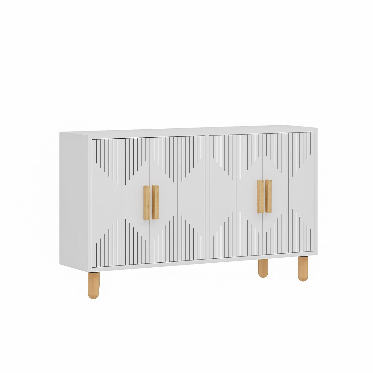 Κονσόλα Elios Λευκό 120x29.6x73.6 εκ. Μελαμίνης