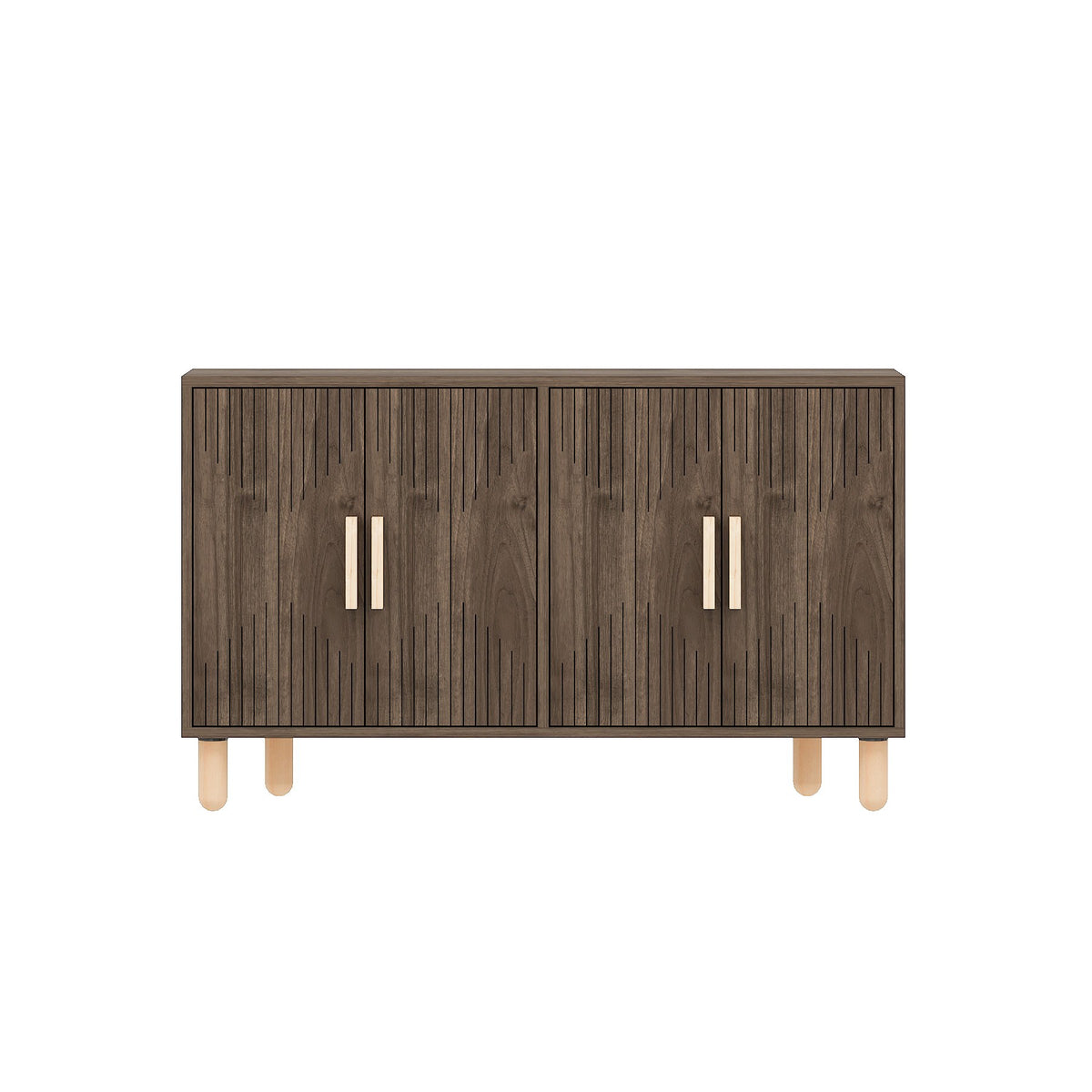 Κονσόλα Elios Καρυδί 120x29.6x73.6 εκ. Μελαμίνης - Pakobazaar