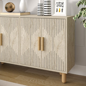 Κονσόλα Elios Travertine 120x29.6x73.6 εκ. Μελαμίνης
