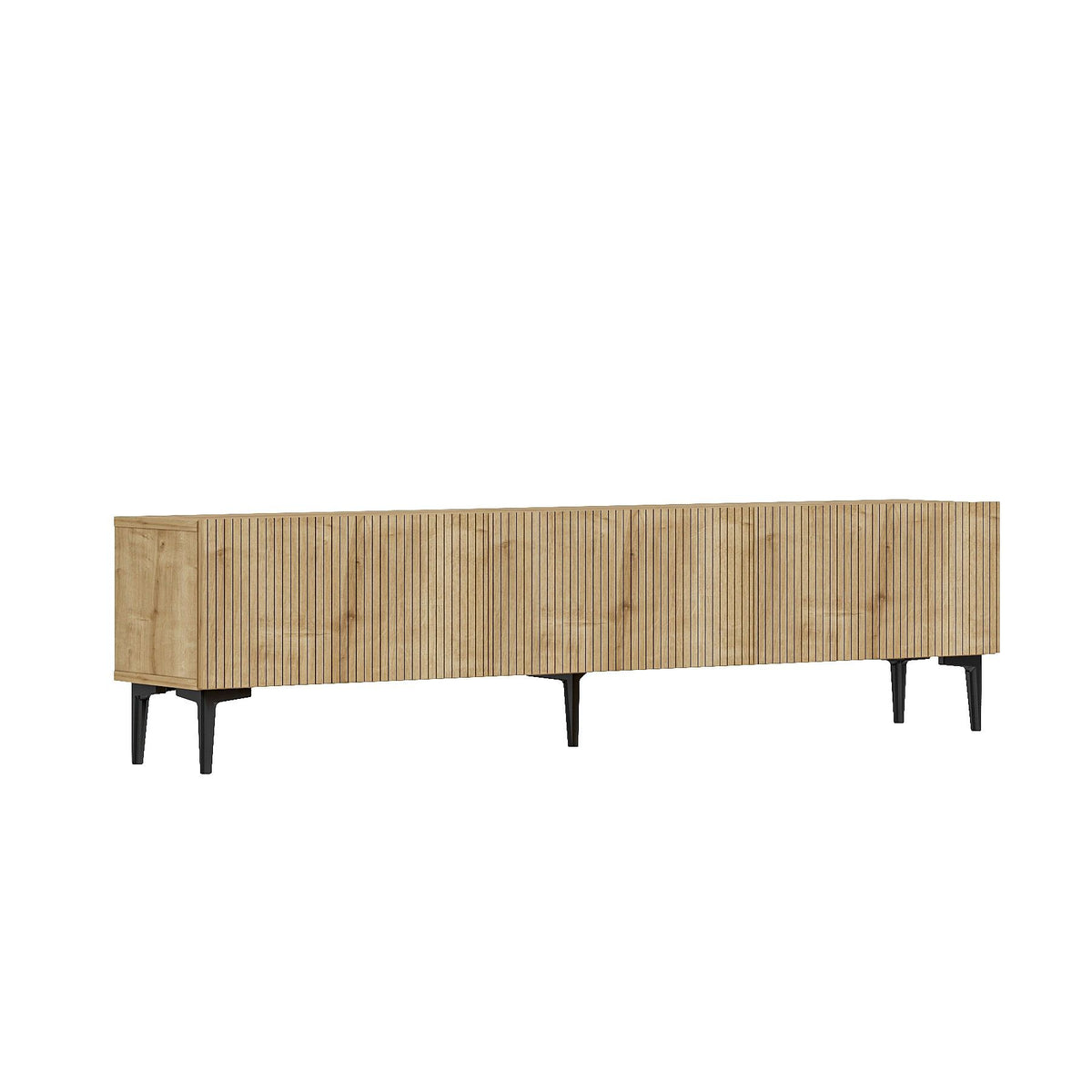 Έπιπλο Τηλεόρασης Renes Επιτοίχιο Δρυς Sapphire 180x31.4x45 εκ. Μελαμίνης