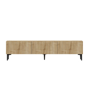 Έπιπλο Τηλεόρασης Renes Επιτοίχιο Δρυς Sapphire 180x31.4x45 εκ. Μελαμίνης