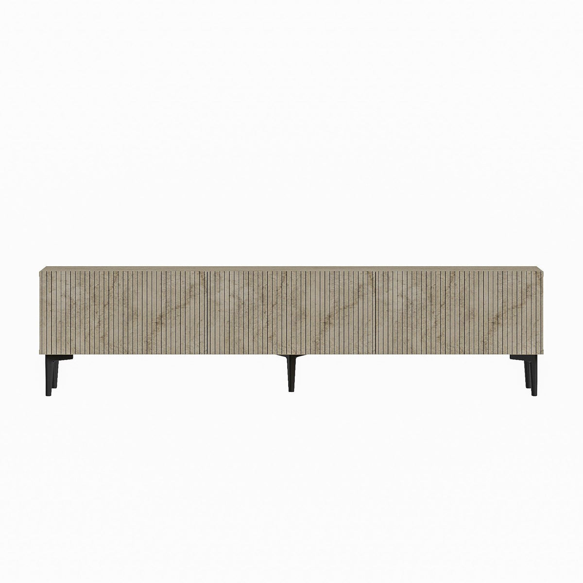 Έπιπλο Τηλεόρασης Renes Επιτοίχιο Travertine 180x31.4x45 εκ. Μελαμίνης - Pakobazaar