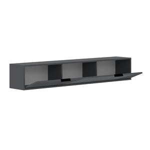 Έπιπλο Τηλεόρασης Liapades Ανθρακί 180x30x30 εκ. Μελαμίνης