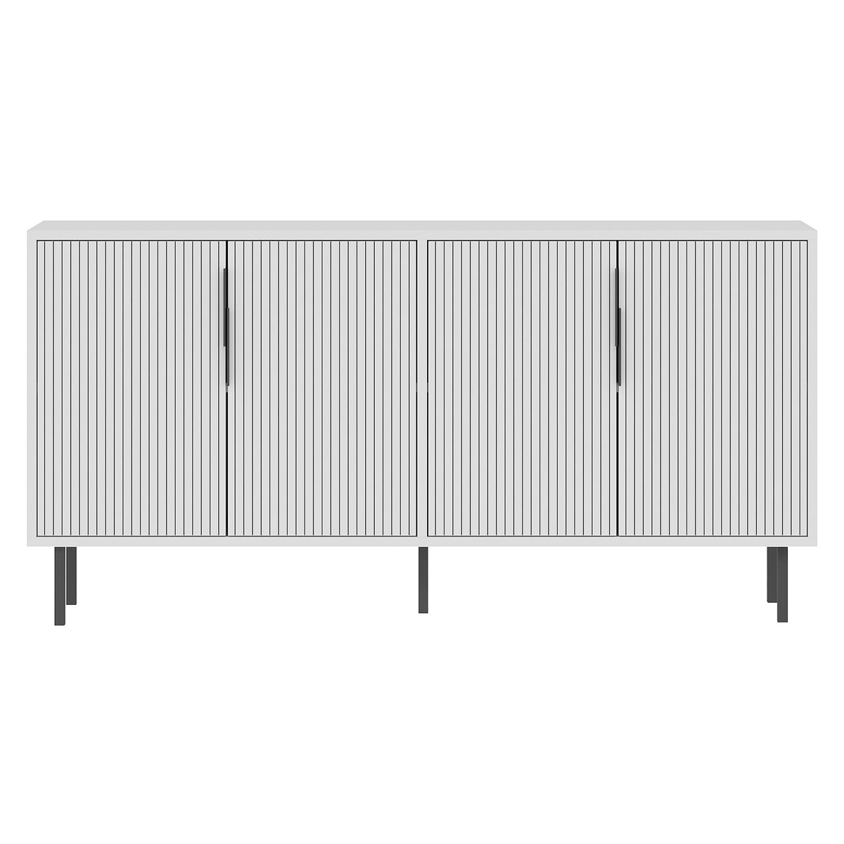 Κονσόλα Kea Λευκό 150x36x75 εκ. Μελαμίνης