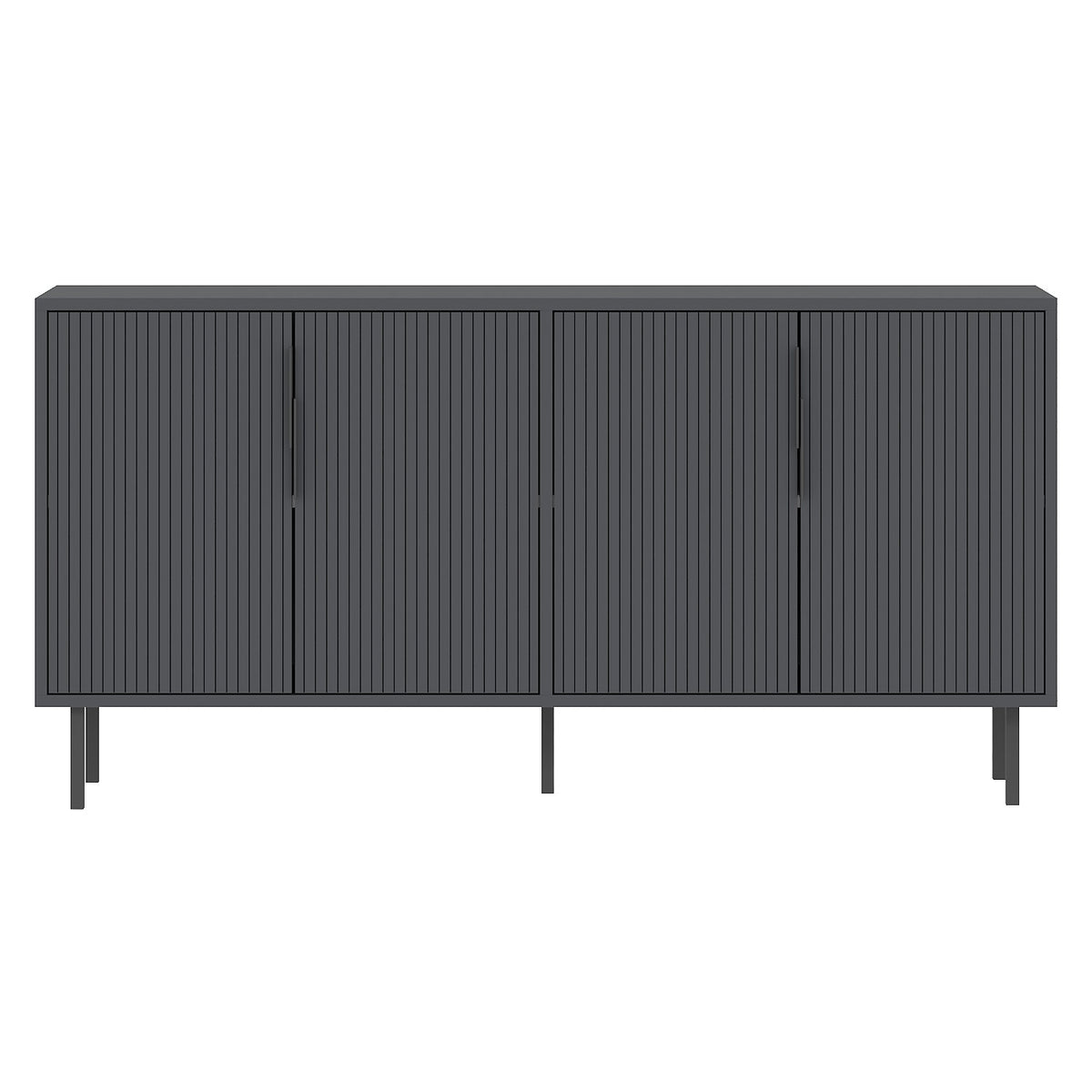 Κονσόλα Kea Ανθρακί 150x36x75 εκ. Μελαμίνης
