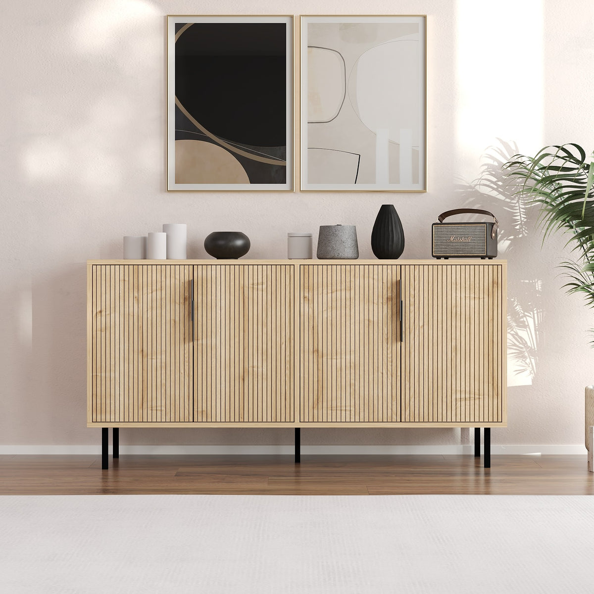 Κονσόλα Kea Δρυς Sapphire 150x36x75 εκ. Μελαμίνης