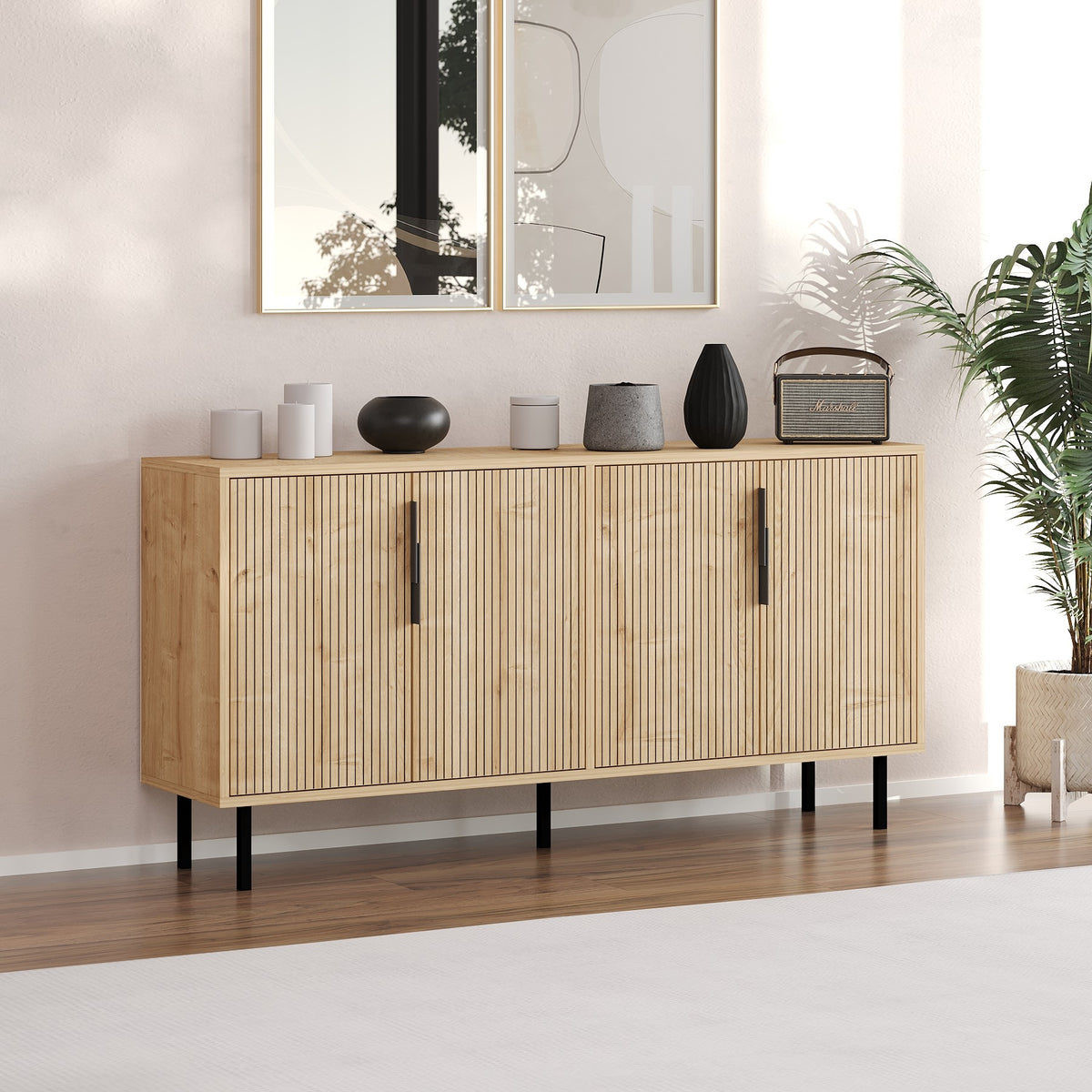 Κονσόλα Kea Δρυς Sapphire 150x36x75 εκ. Μελαμίνης