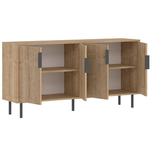 Κονσόλα Kea Δρυς Sapphire 150x36x75 εκ. Μελαμίνης
