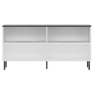 Κονσόλα Zagori Λευκό - Royal 150x36x75 εκ. Μελαμίνης