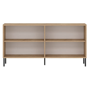 Κονσόλα Fres Με Ράφια Δρυς Sapphire 150x36x75 εκ. Μελαμίνης - Pakobazaar
