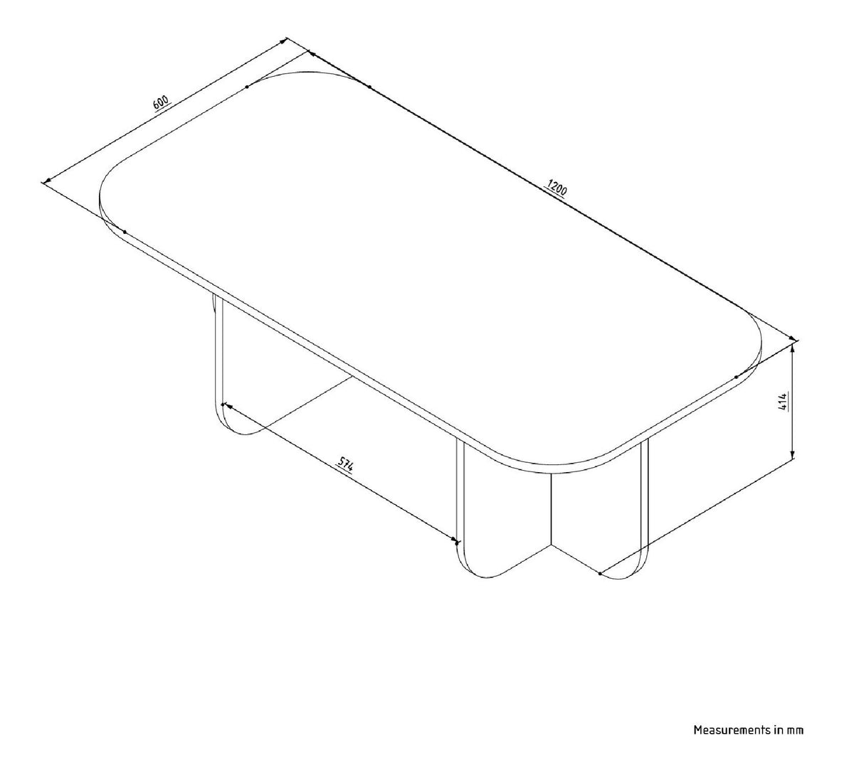 Τραπεζάκι Σαλονιού Nafsika Δρυς Sapphire 60x41.4 εκ. Μελαμίνης