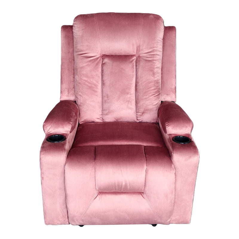Πολυθρόνα relax Gessel  βελούδο σάπιο μήλο 80x90x98εκ