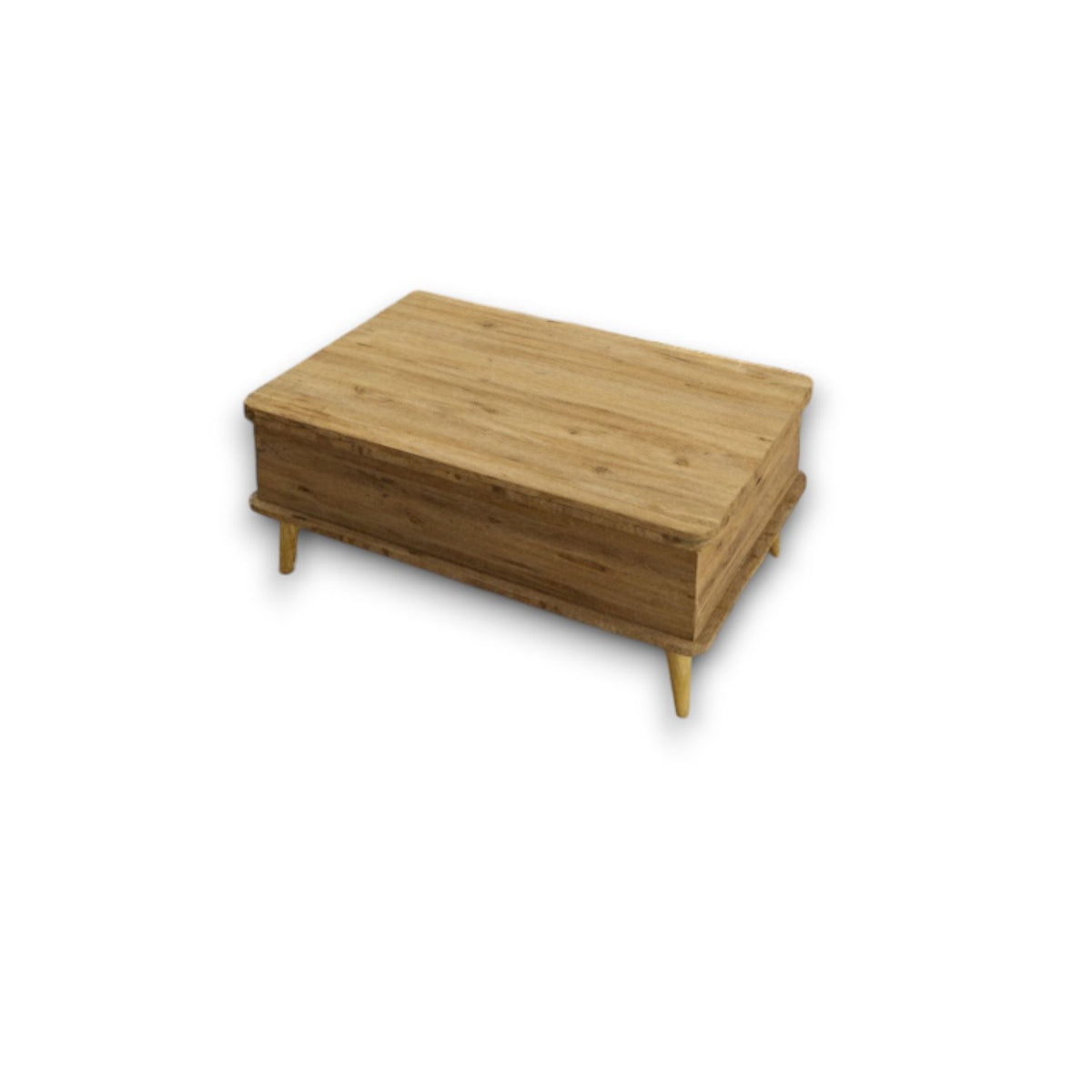 Τραπεζάκι Σαλονιού Petani Ανυψούμενο Πεύκο 90x60x38 εκ. Μελαμίνης