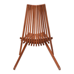 Πολυθρόνα Phoenox  πτυσσόμενη φυσικό teak ξύλο 65x90x87εκ - Pakobazaar