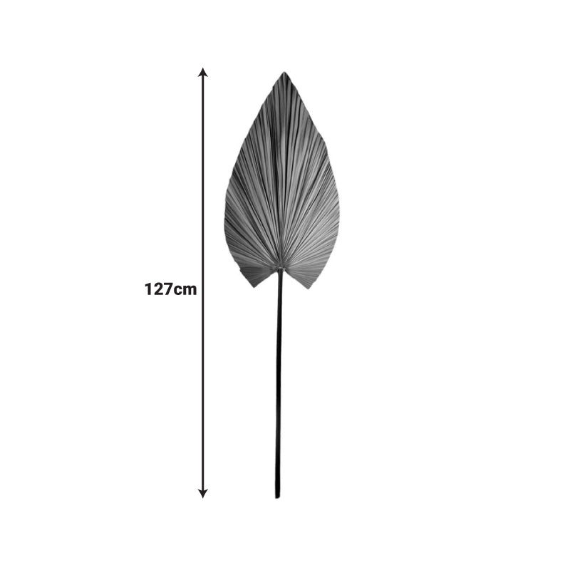 Διακοσμητικό φύλλο Leafen  φυσικό palm leaf 134εκ - Pakobazaar