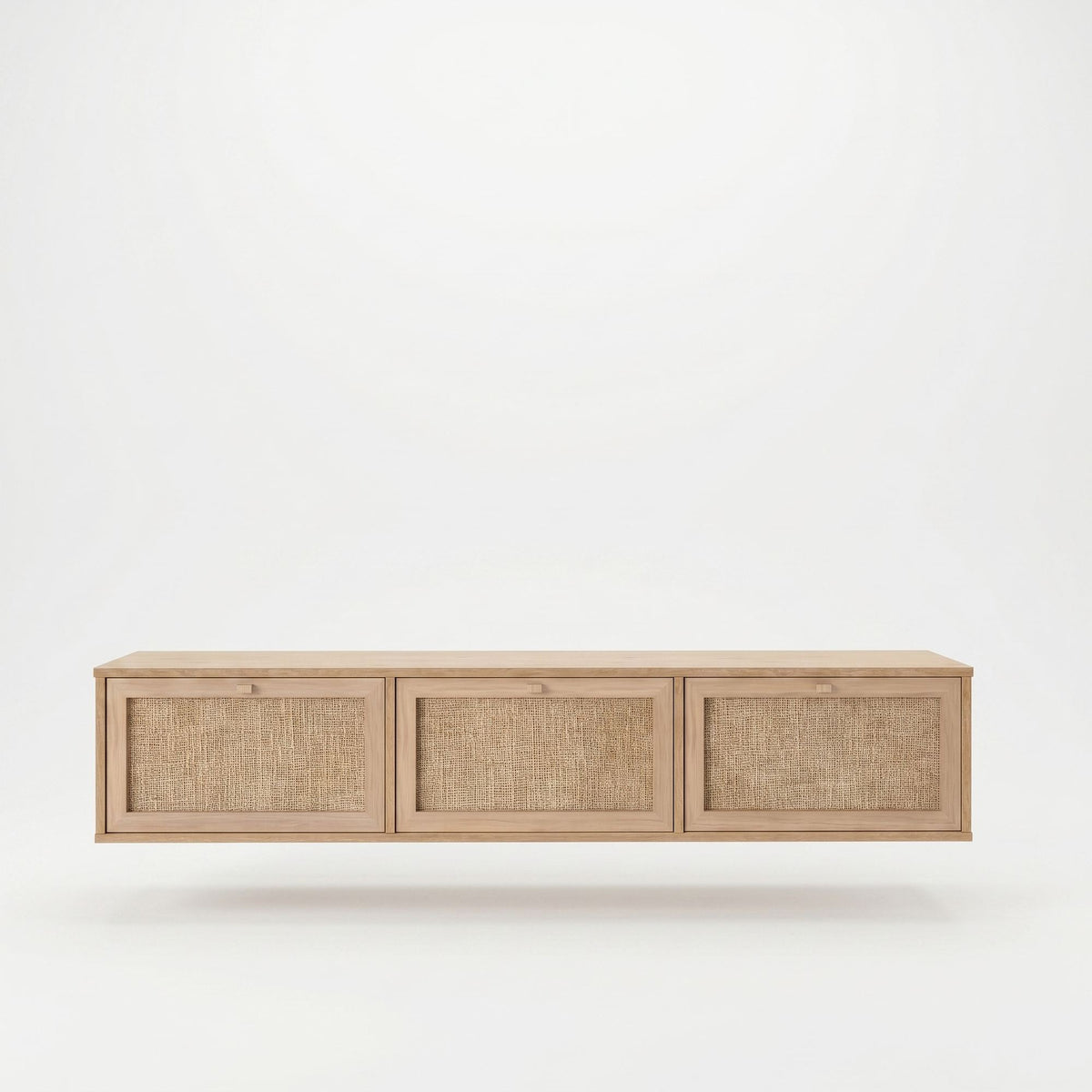 Έπιπλο Τηλεόρασης Antiparos Δρυς 180x32x35.6 εκ. Μελαμίνης