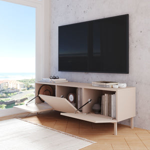 Έπιπλο Τηλεόρασης Papiana Άμμου 150x36.8x47.3 εκ. Μελαμίνης - Pakobazaar