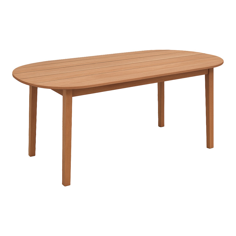 Τραπέζι Skyl  teak ξύλο σε φυσική απόχρωση 190x90x75εκ - Image 1