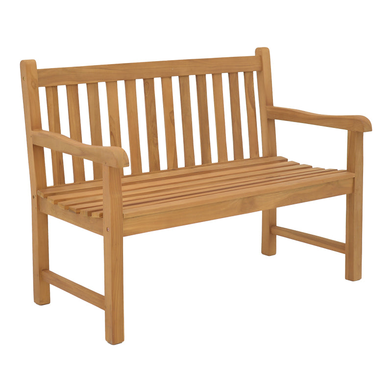 Καναπές Nat  teak ξύλο σε φυσική απόχρωση 120x57x96εκ - Pakobazaar