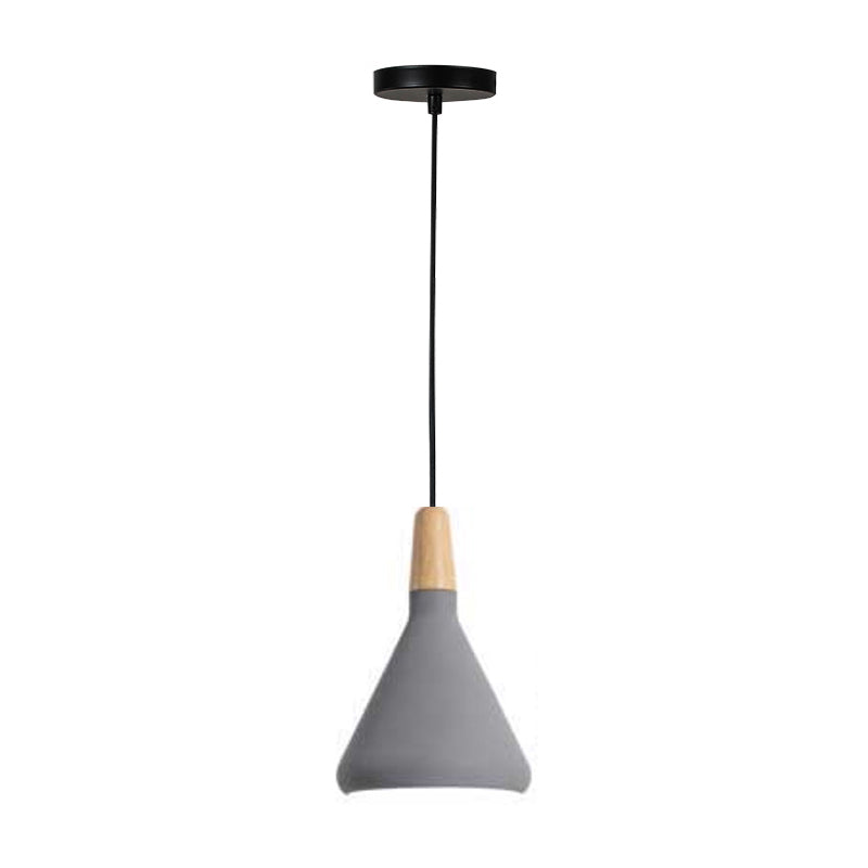 Φωτιστικό οροφής Jedren  γκρι μέταλλο Φ18x27εκ - Pakobazaar