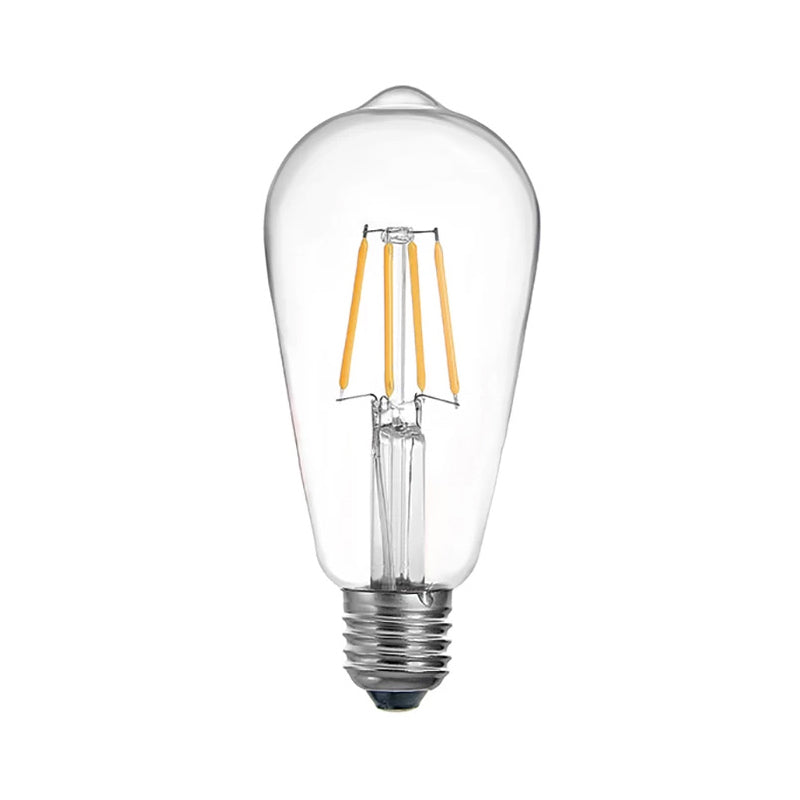 Λαμπτήρας LED ST64 Bulb  4W 3000K E27 clear - Image 1