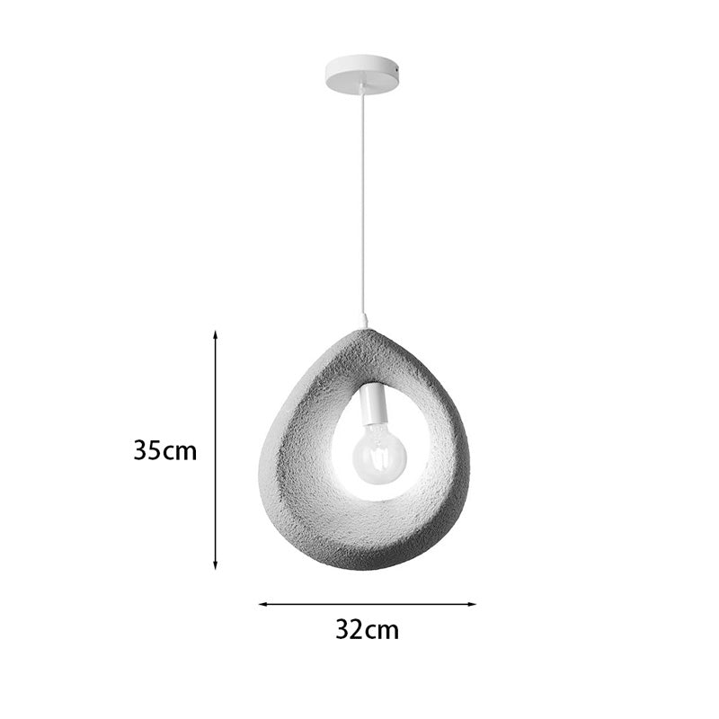Φωτιστικό οροφής led Ferclyn  E27 ps σε ανοιχτό γκρι 32x24x35εκ - Image 3