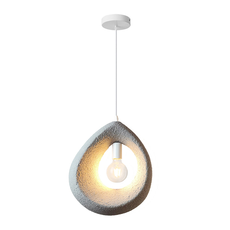 Φωτιστικό οροφής led Ferclyn  E27 ps σε ανοιχτό γκρι 32x24x35εκ - Image 1