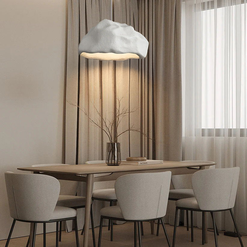 Φωτιστικό οροφής led Gkery  E27 ps λευκό Φ52x30εκ - Pakobazaar