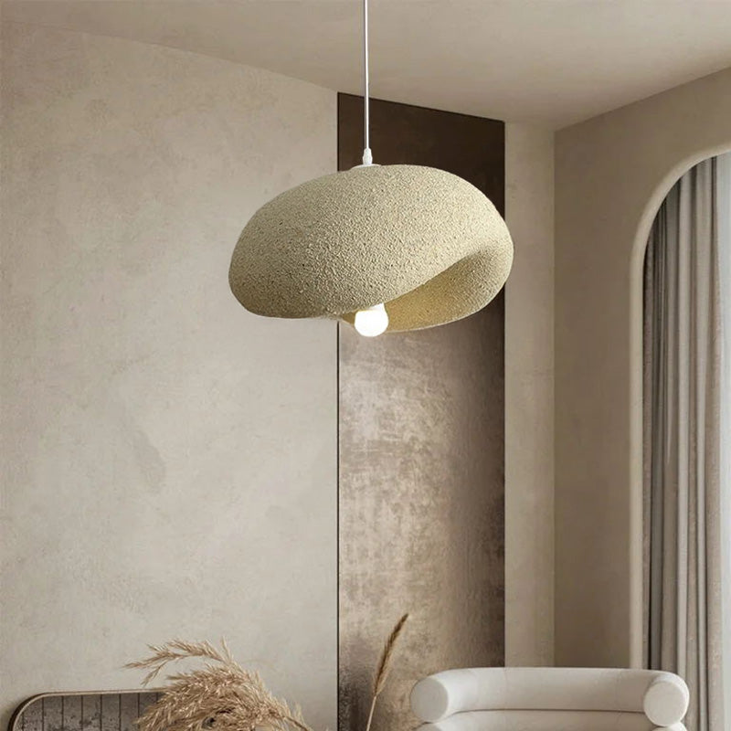 Φωτιστικό οροφής led Ferecon  E27 ps μπεζ Φ45x25εκ - Pakobazaar