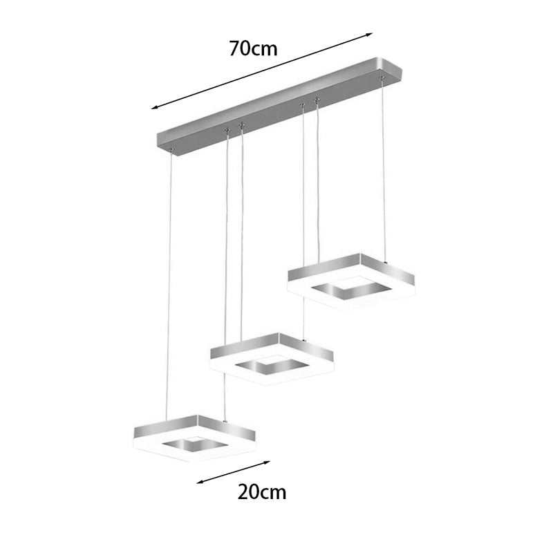 Φωτιστικό οροφής τρίφωτο Benor  led μέταλλο χρυσό 70x20x15εκ - Image 3