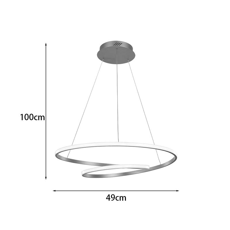 Φωτιστικό οροφής Rexon  led μέταλλο χρυσό Φ49x12εκ - Pakobazaar