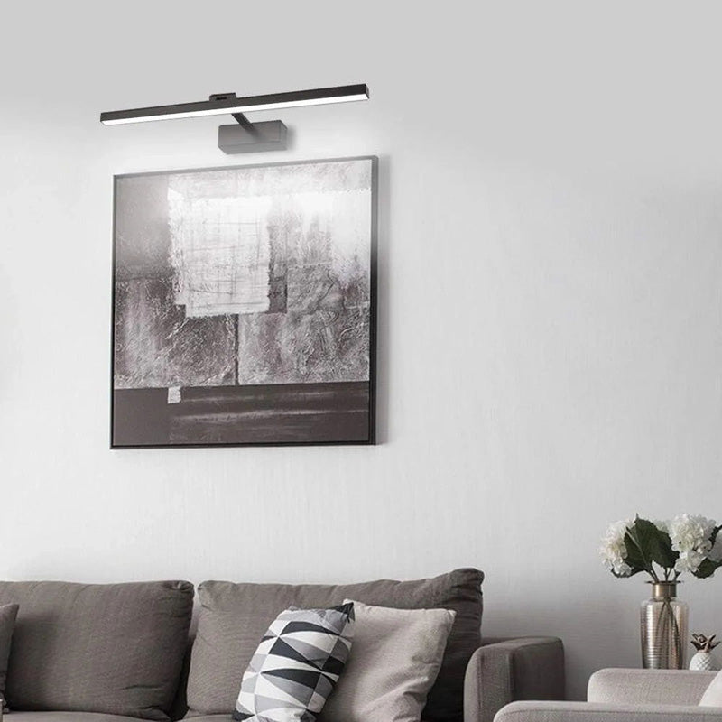 Φωτιστικό τοίχου-απλίκα Debiwen  led μέταλλο μαύρο 60x10x6εκ - Pakobazaar
