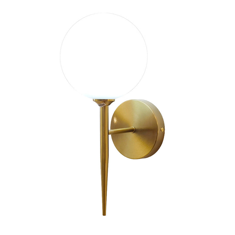 Φωτιστικό τοίχου-απλίκα Kerlibin  G9 μέταλλο χρυσο-λευκο 13x18x34εκ - Image 1