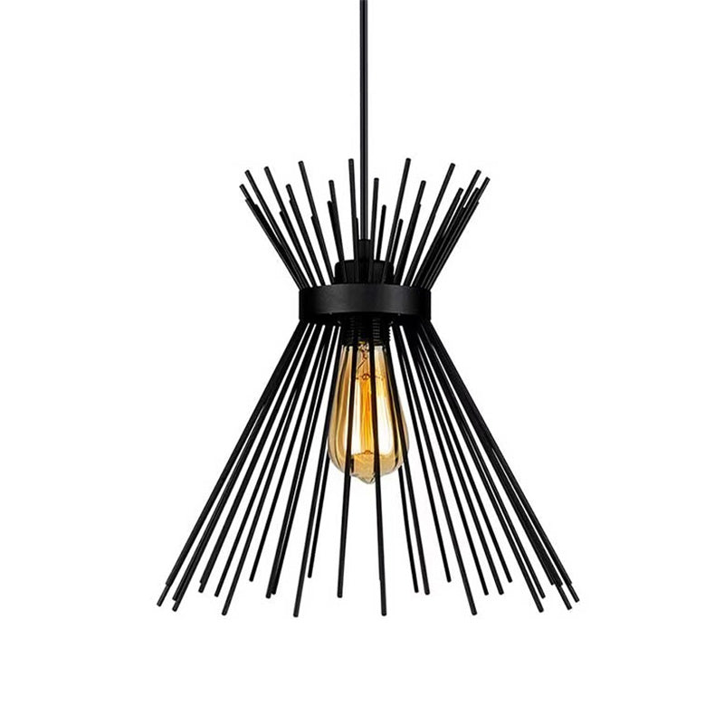 Φωτιστικό οροφής Candle I  E27 μέταλλο μαύρο Φ25x30εκ - Image 1