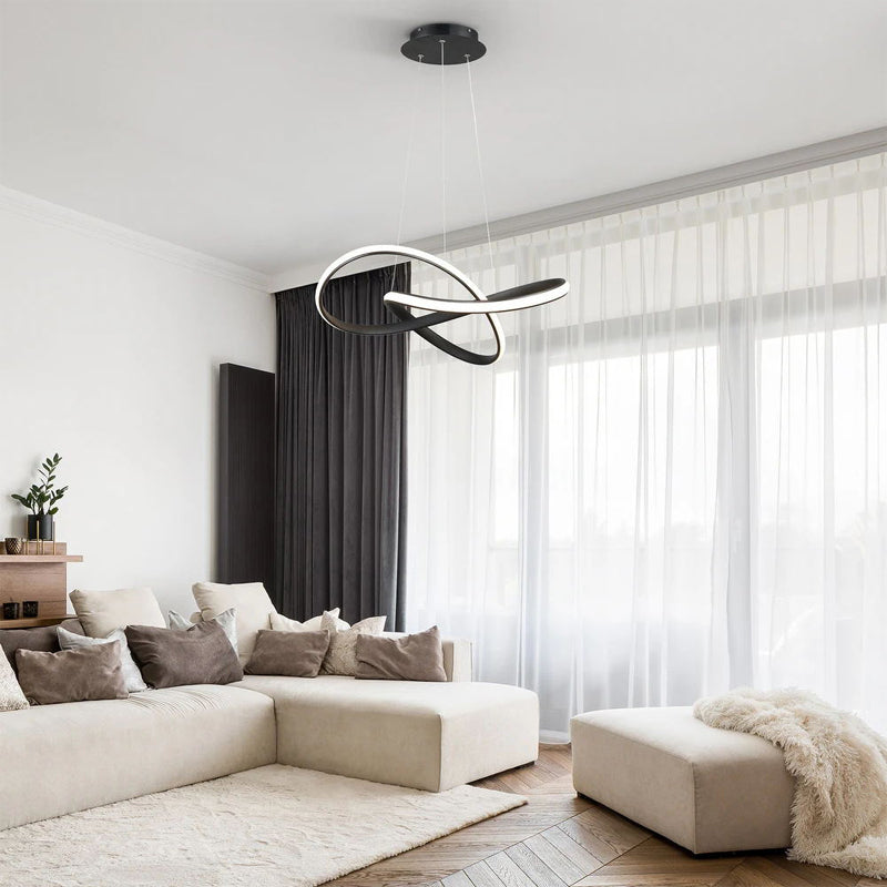 Φωτιστικό οροφής Artisun  led μέταλλο μαύρο Φ56x100εκ - Pakobazaar